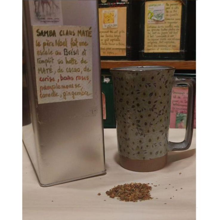 Infusion maté Samba Claus Maté par Nina Métayer Sachet 100 grammes