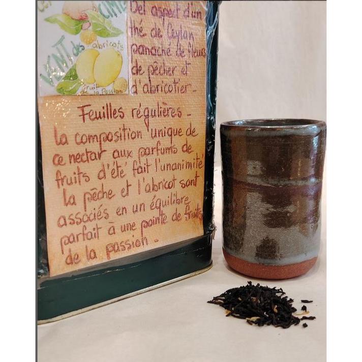 Thé noir parfumé Vent des cimes Sachet 100 grammes