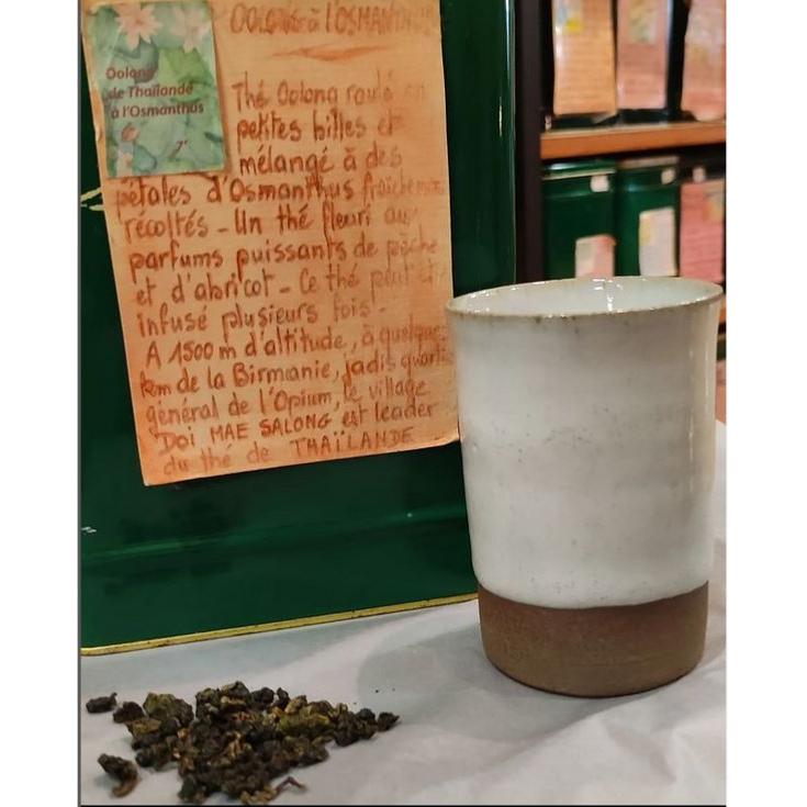 Thé oolong parfumé à l'Osmanthus Sachet 100 grammes