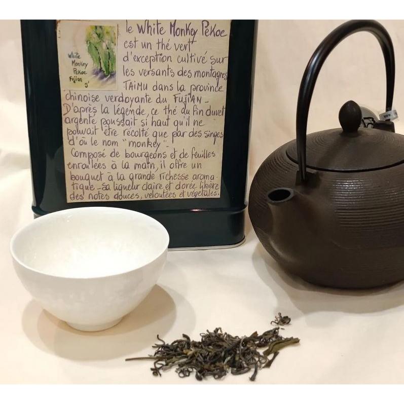 Thé blanc de Chine White Monkey Pekoe Sachet 100 grammes