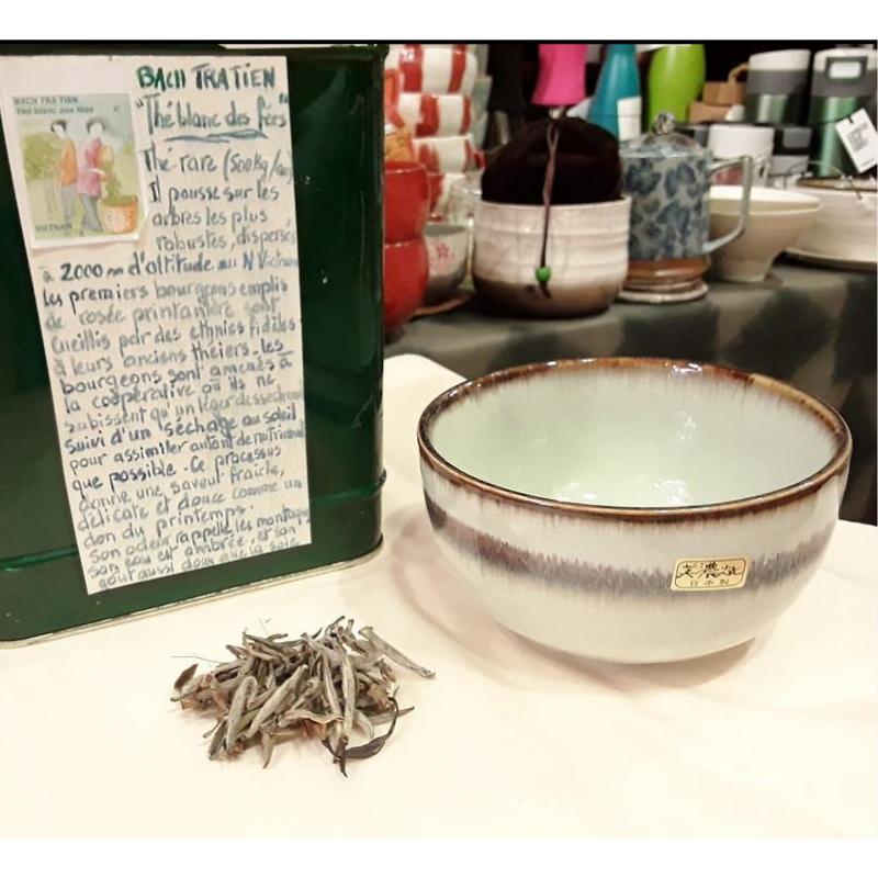 Thé blanc sauvage du Vietnam Bach Trien Sachet 100 grammes