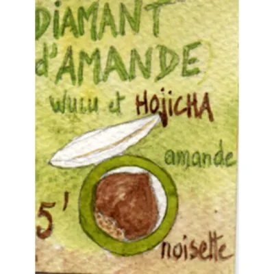 Thé vert parfumé Diamant d'Amande
