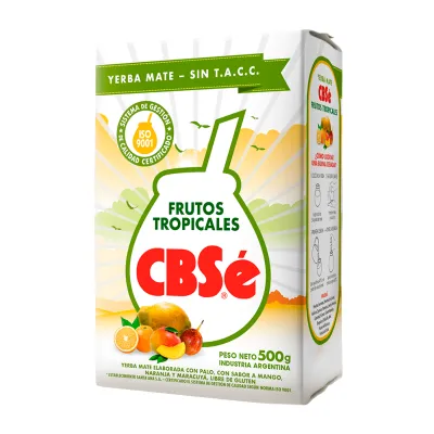 Infusion Yerba Maté CBSe Frutos tropicales
