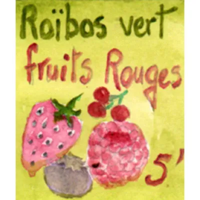 Le rooïbos vert fruits rouge est un rooïbos non oxydé. Retrouvez le parfum de votre enfance avec ce mélange suave et gourmand composé uniquement de fruits rouges. 