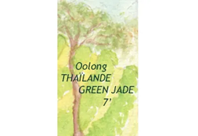 Le thé Oolong Green Jade est un oolong "vert" aux arômes fleuris.