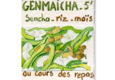 Thé vert du Japon Genmaicha