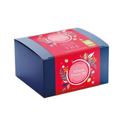 Pour varier les plaisirs, des fruits rouges ont été ajoutés aux agrumes dans ce Rooibos African dream.  