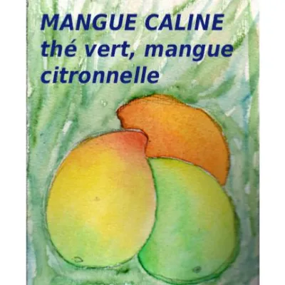 Thé vert Sencha bio parfumé à la mangue mûre relevée d'un zeste de citronnelle.