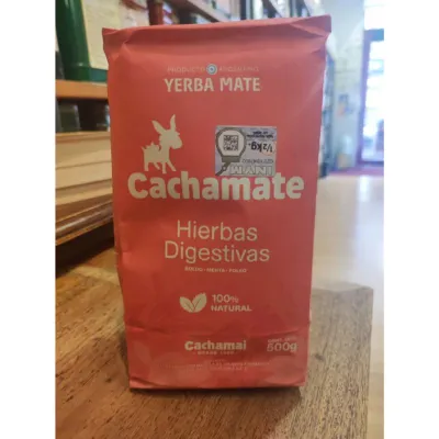 Yerba Mate Cachamate  rosa : digestive