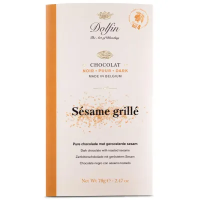 Chocolat noir Sésame grillé