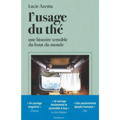 Lucie Azema Editions  FlammarionL'expérience du thé est d'abord une histoire de routes et de voyages. Découverte en Chine il a plusieurs milliers d'année, le thé a traversé les steppes d'Asie centrale et les mers du globe.