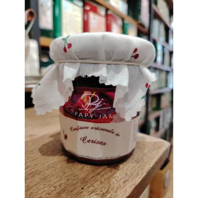 Confiture artisanale Papy Jam Cerises