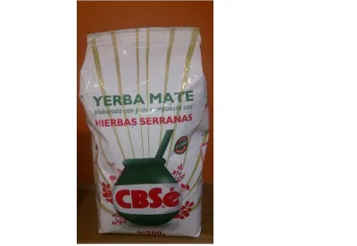 Yerba Mate CBSe Hierbas serranas