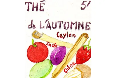 Un thé aux couleurs de l'automne, parsemé de fruits rouges, aux notes vives d'épices, dont la présence enveloppante de l'amande et de la cannelle, crée une tasse chaleureuse.