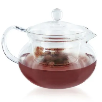 Une théière en verre très mignonne adaptée pour des moments à deux !