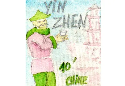 "Pointes blanches".Ce thé rare se distingue par son aspect d'aiguilles argentées. Liqueur or pale, arôme frais et délicat.