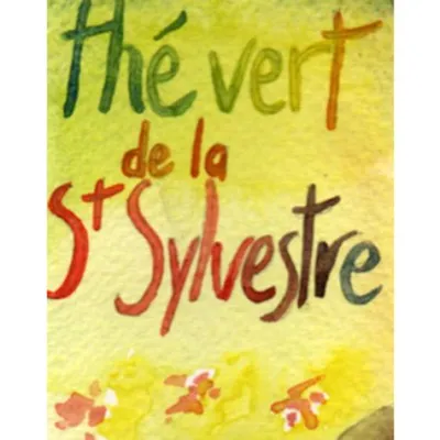 Le thé vert de Noël Saint-Sylvestre est un thé vert parsemé de clous de girofle, zestes d'orange, vanille et cannelle.