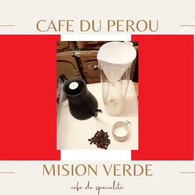 Le café de spécialité du Pérou Mision Verde provient de la coopérative Jumarp, située dans le nord du Pérou. Ce café est principalement cultivé dans les environs des villes de Jaen et San Ignacio dans la région de Cajamarca.Ces dans la zone de la jungle