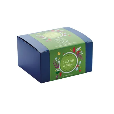 Un Sencha fruité qui allie la légèreté du thé vert à la douceur des fruits d'Orient.