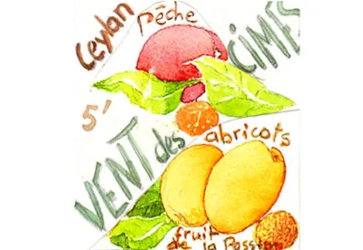 Bel aspect d'un thé de Ceylan aux feuilles régulières, panaché de fleurs de pêcher et d'abricotier, associé à une pointe de fruits de la passion.