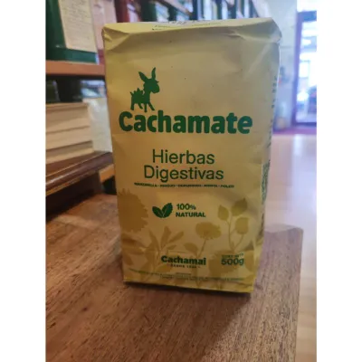 Yerba Mate Cachamate  amarilla : digestive