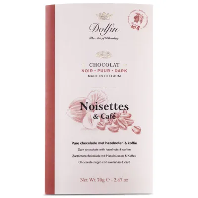 Chocolat noir Noisettes et café